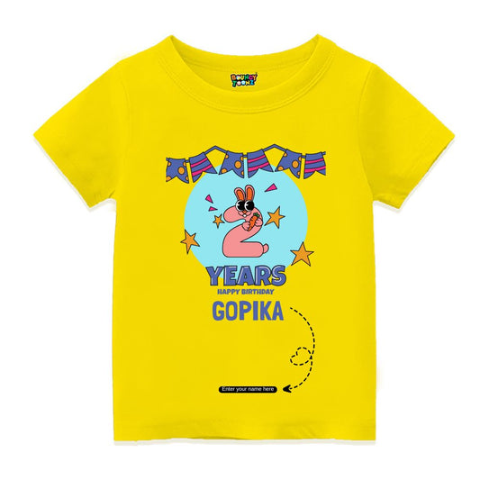 Year Customised Kids Tshirts