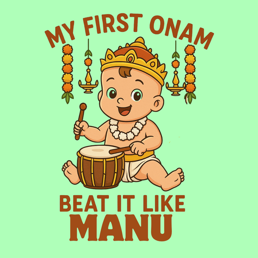 Kerala Festival Kids T-Shirt | Happy Onam Collection