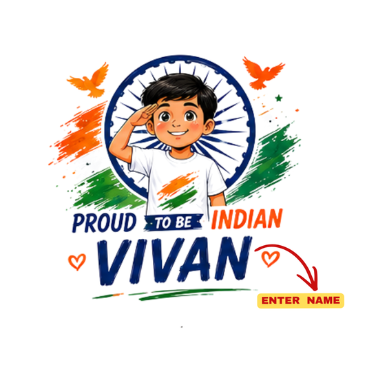 Bharat Pride Kids T-Shirt | Independence Day Collection