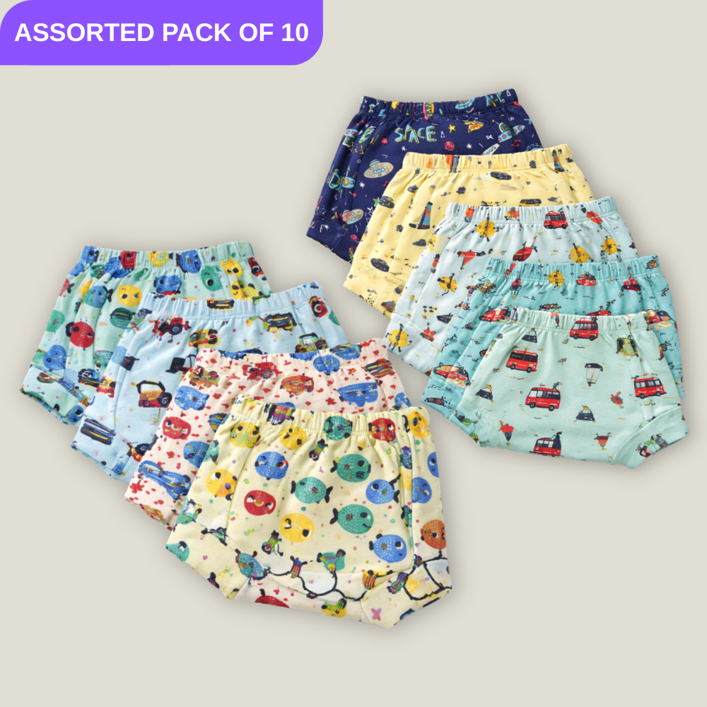 Leak-Proof Potty Training Pants for Babies | Washable Training Underwear India