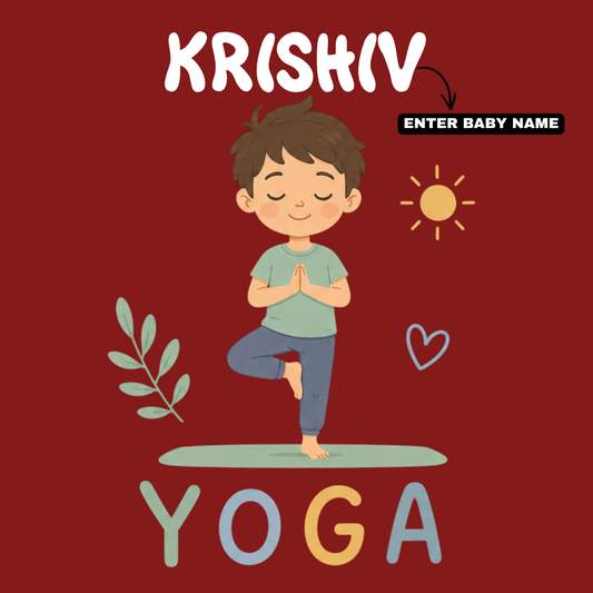 International Yoga Day School T-Shirt – Kids Yoga Event Wear