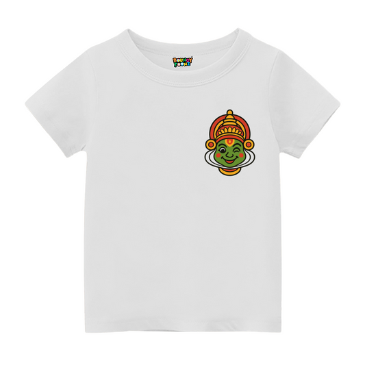 Onam Special Kathakali Face T-Shirt for Boys & Girls