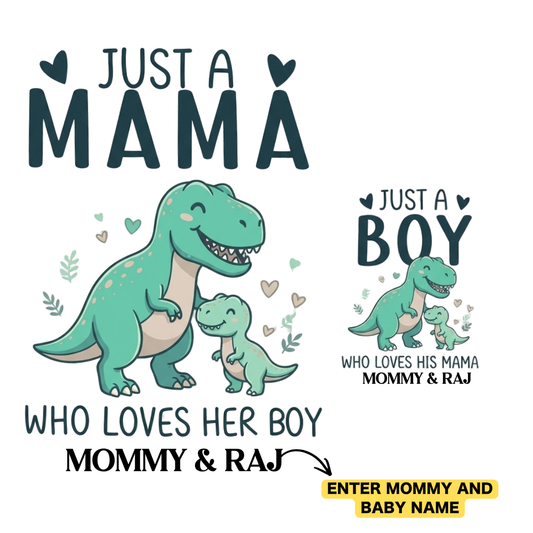 Our First Mother’s Day Matching Mom & Baby T-Shirts & Rompers