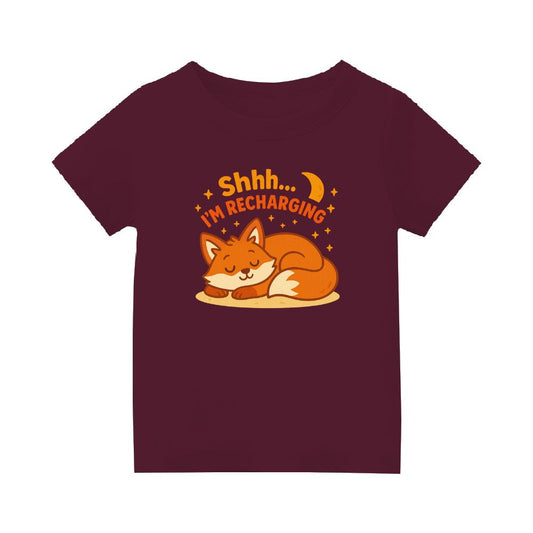 I'm Recharging Kids Printed TShirt