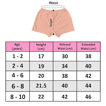 Cute 5pc Combo Frill Bloomer Pack