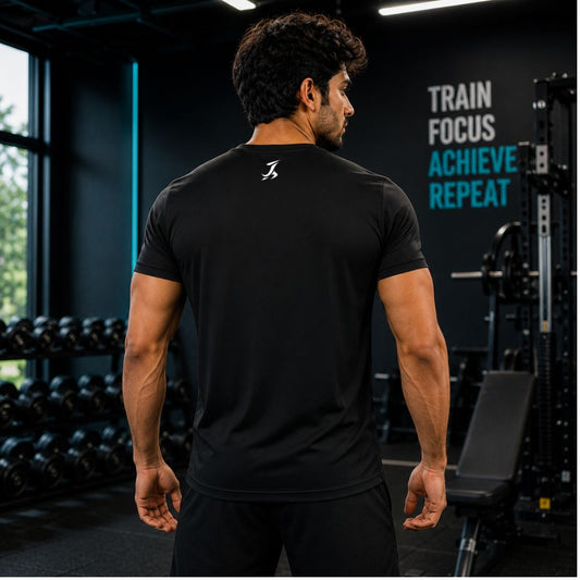 Teal Performance Gym T-Shirt for Men | Premium Sports Active Wear
