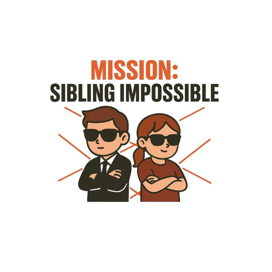 Sibling Impossible Tees – Unique Rakshabandhan Gift for Brother and Sister