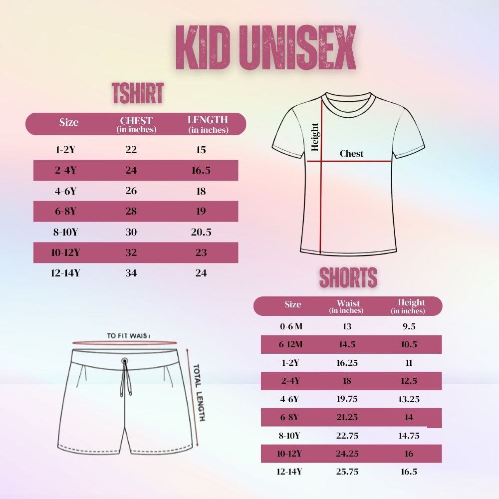 Little Drivers Kids Co-Ord Set | Premium Cotton T-Shirt & Shorts