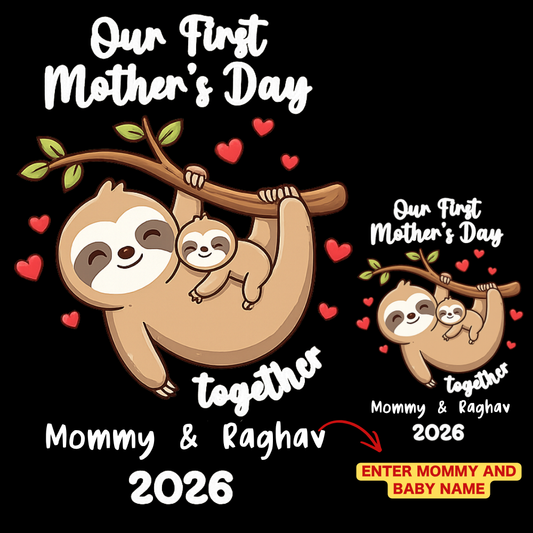 Our First Mother’s Day Matching Outfits – Mom & Baby T-Shirts & Rompers India