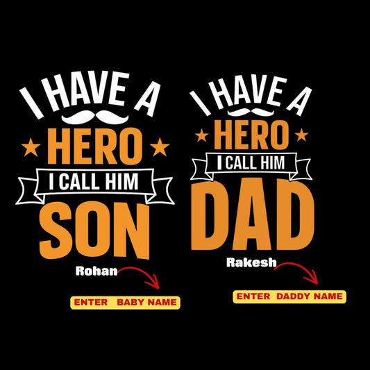 Father’s Day Matching T-Shirts for Dad & Kids | Daddy and Me Family Combo Tees