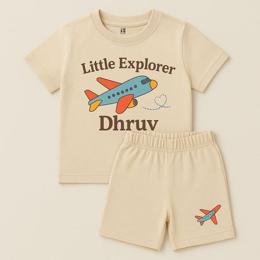 Little Explorer Kids Summer Co-ord Set