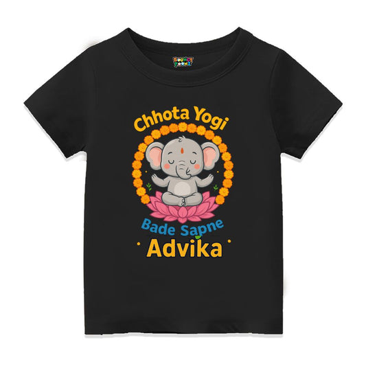 Chota Yogi Bade Sapne Kids - Customised Yoga Tshirts