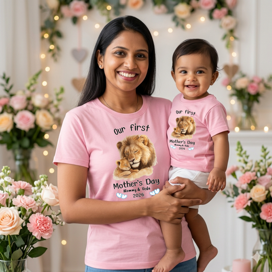 Our First Mother’s Day Matching Mom & Baby Outfits