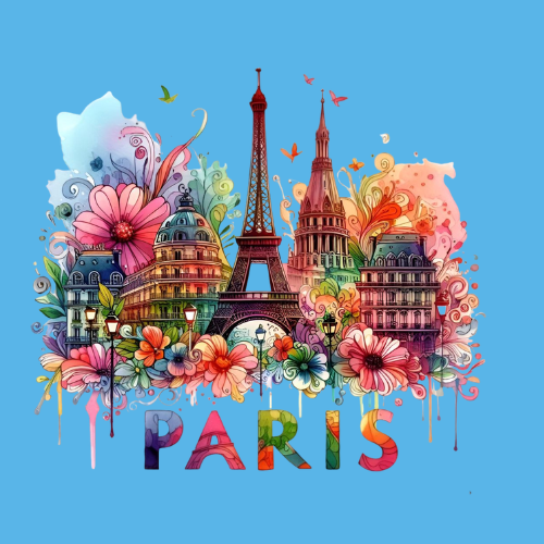Paris Tshirts - International Customised Tshirts