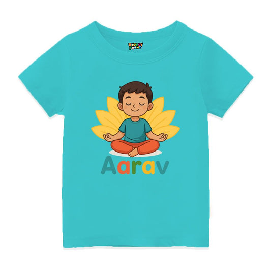Personalized Little Yogi T-Shirt – Add Your Kid’s Name!