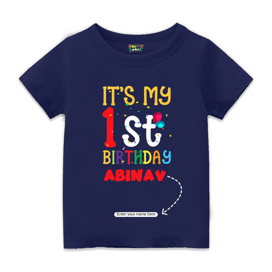 Its my First Birthday Kids Tshirt