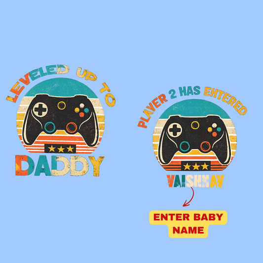 Daddy & Me First Father’s Day Matching Tees