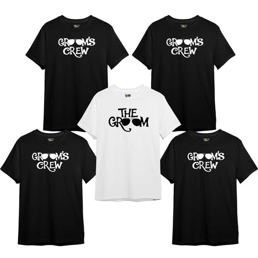 "Groom's Crew" T-shirts