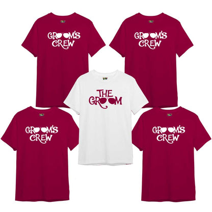 "Groom's Crew" T-shirts
