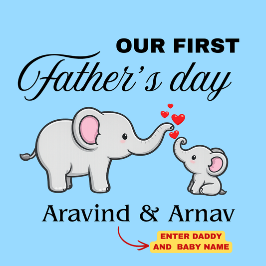 Father Son Matching T-Shirts for Father’s Day 2026 | Dad Baby Twinning Combo