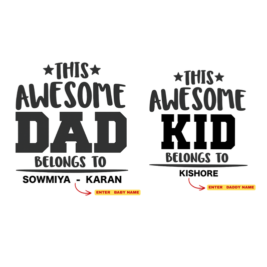 Father Son Daughter Matching Family T-Shirts