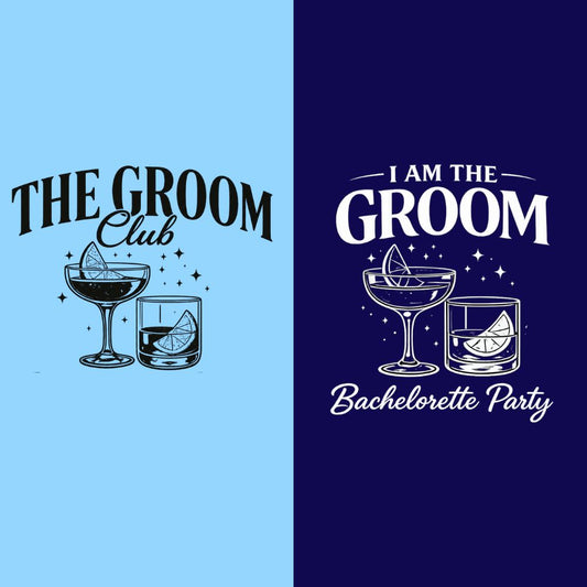 Viral Bachelor Party Matching T-Shirts for Groom & Friends