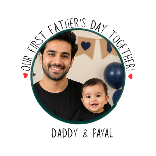 Daddy & Me First Father’s Day Matching Tees