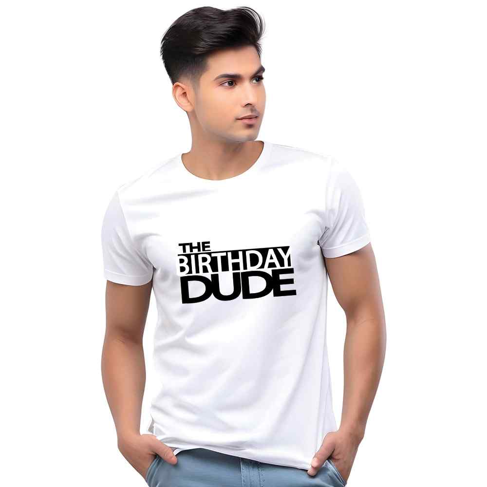 Bday Dude Casual Men Tshirt