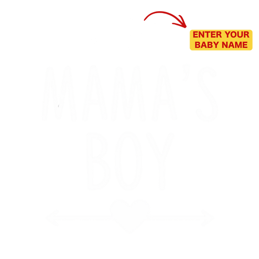 Baby Romper with Custom Name | Cute Mother’s Day Onesie for Babies