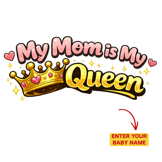 Baby Romper for First Mother's Day | Personalized Soft Cotton Onesie with Name Print