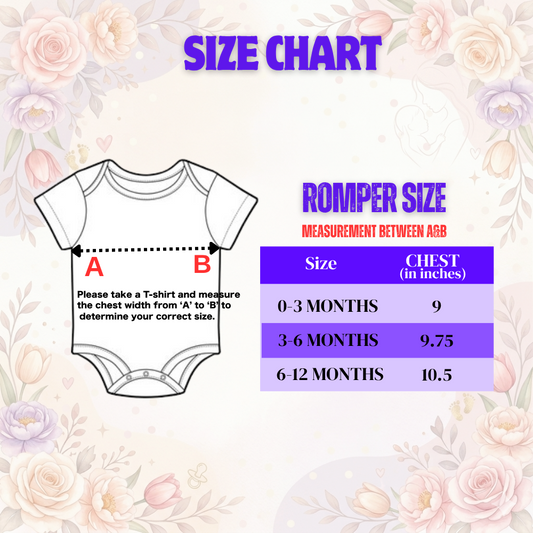 Mother’s Day Baby Gift India | Customized Baby Romper with Name Print