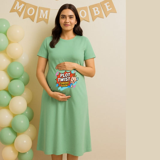 Surprise Loading! “Plot Twist” Maternity Wear for Baby Showers