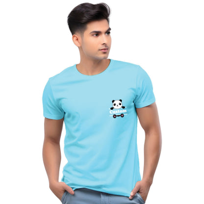 Customised Pocket Panda Men Tshirt
