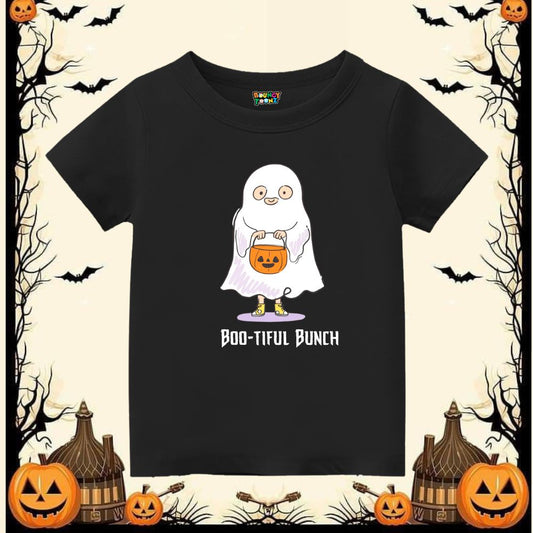 Black haloween Kids Tshirt