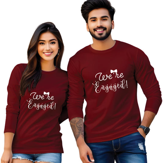 couple t shirt for pre wedding