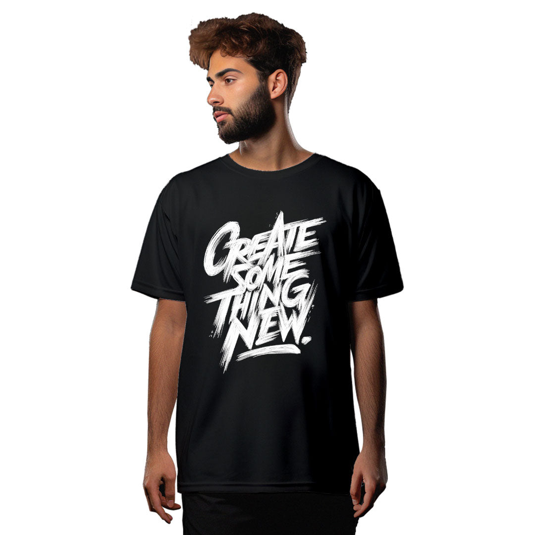 CREATE SOME THING NEW OVERSIZE T-SHIRT