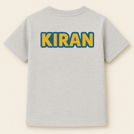 Kids Jersey Back Name Print