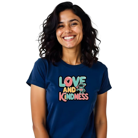 Love and Kindness - Heartwarming Women's Casual Tees