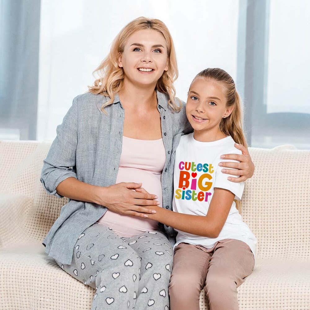 Big sister matching shirt