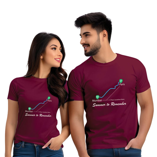 couple t shirt for pre wedding