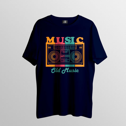 OLD MUSIC OVERSIZE T SHIRT