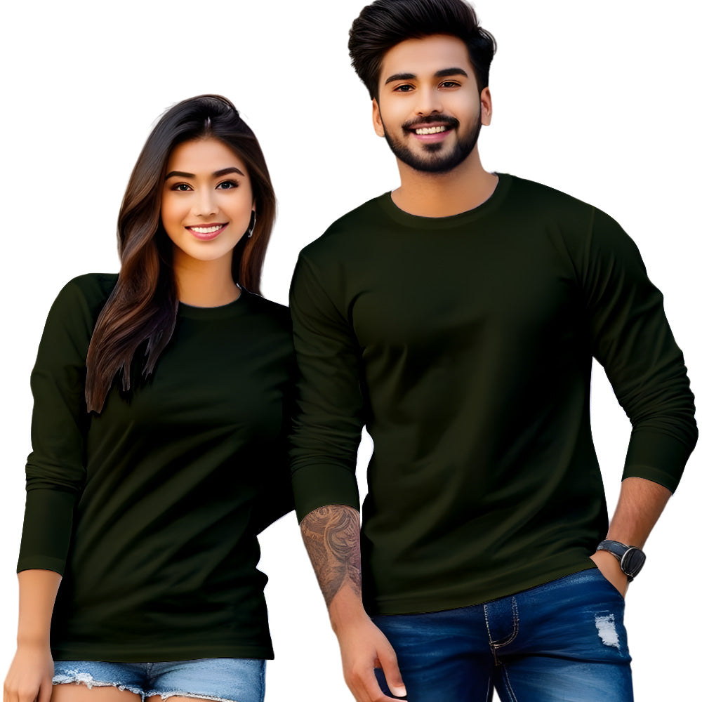 Couple plain t shirt