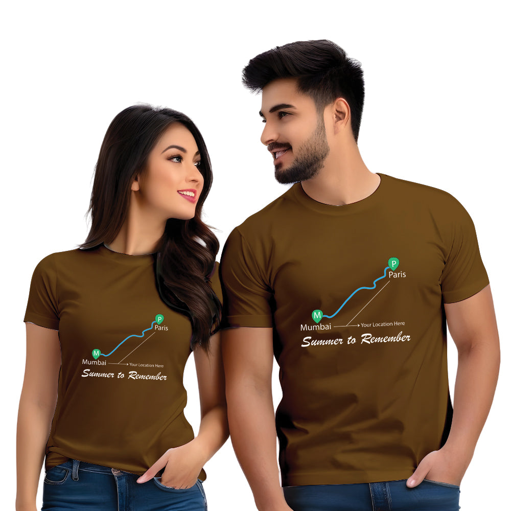 couple t shirt for pre wedding