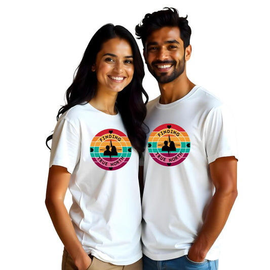Finding True North Couple Tshirts