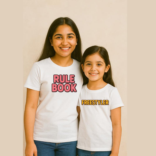 Rakhi gift for brother & Sister – Personalized T-shirt and rakhi combo placed on festive background