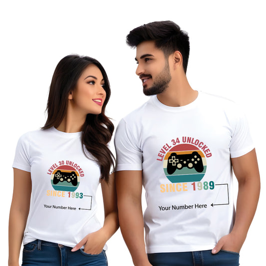 couple t shirt white amazon
