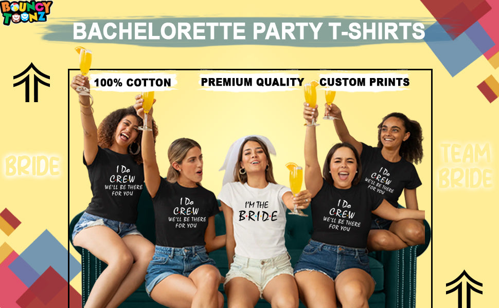 Bride-I do Crew Bachelorette Party T Shirt