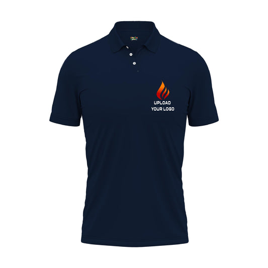 Black Collar T-Shirt Customised Copy