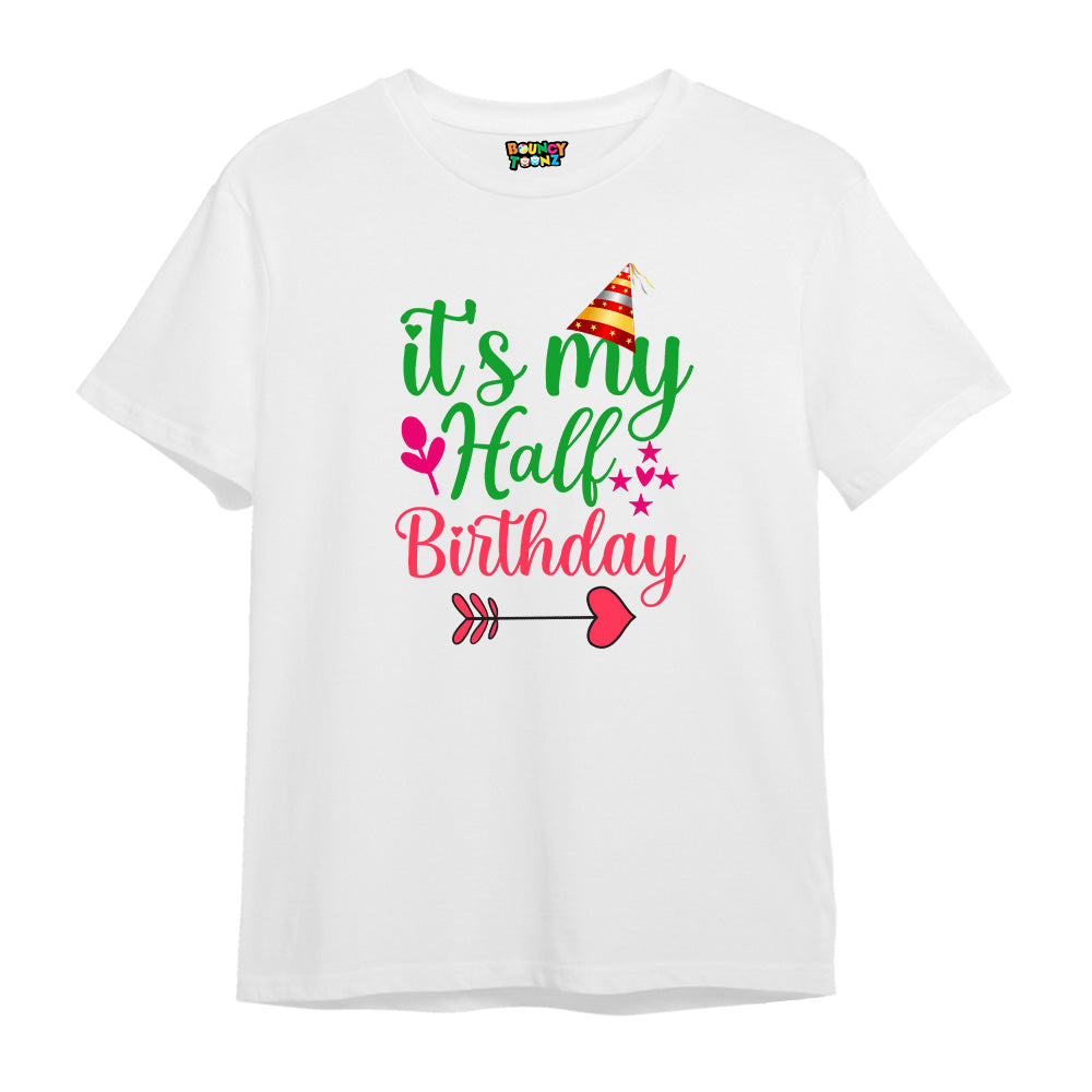 Half Birthday Tshirt/Onesie