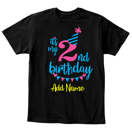 2 nd birthday Black